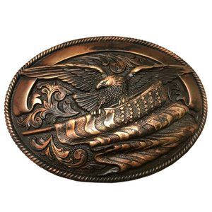 NEW Nocona American Eagle Belt Buckle